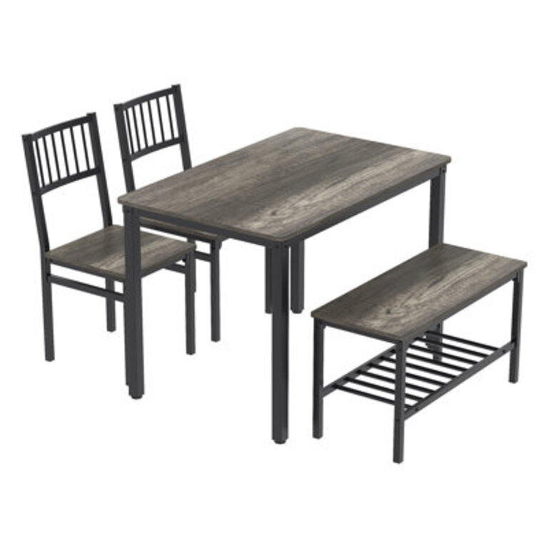 Kennett 4 - Person Four Leg Dining Set