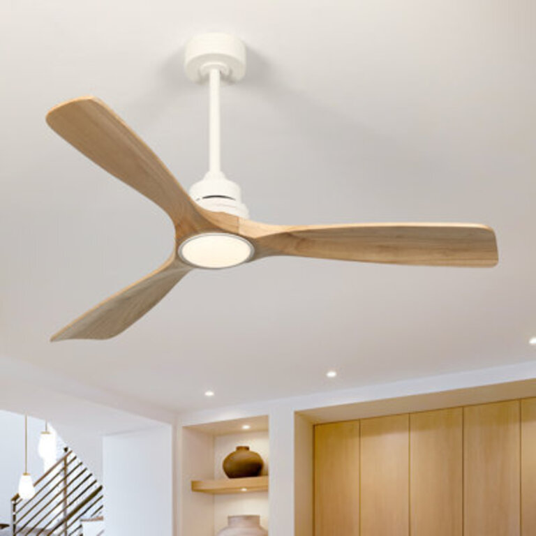 Karlena 52 Ceiling Fan with LED Lights and Remote Control