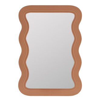 Axinia Wavy Manufactured Wood Accent Mirror