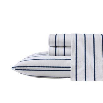 Bradford 200 Thread Count Breathable Cotton Percale Sheet Set