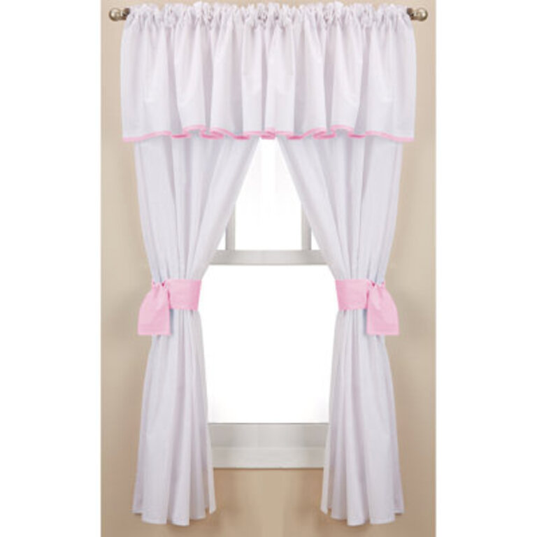 Vilray Cotton Blend Sheer Curtain Pair