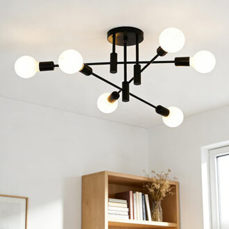 Coblitz 6 - Light Dimmable Sputnik Spider Chandelier