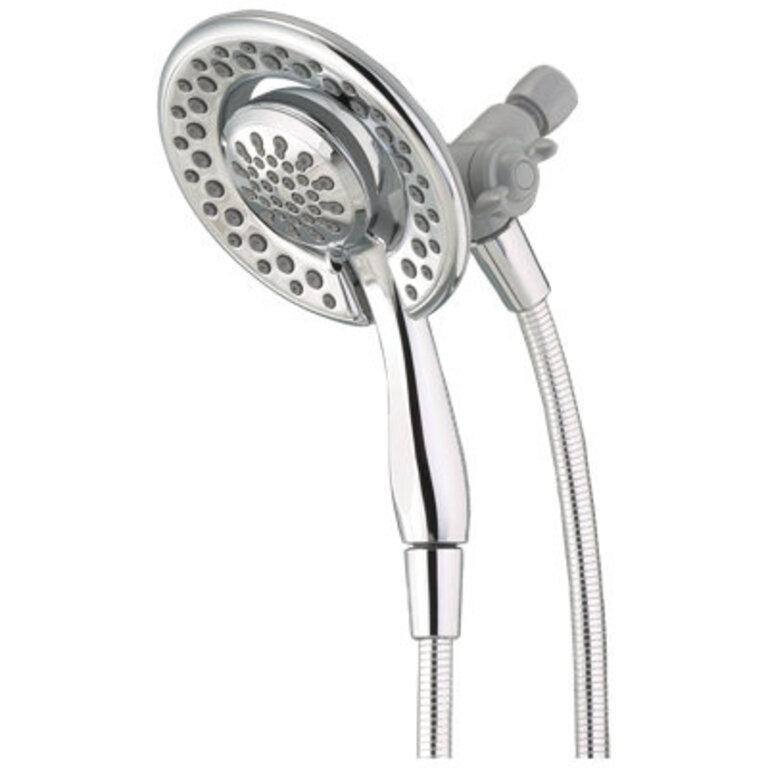 In2ition 2-in-1 Dual Hand Held Shower Head 3-Spray Detachable Round Shower Head 175 GPM