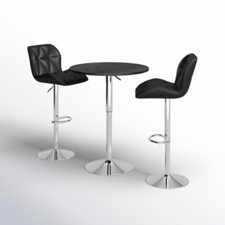 Stewartsville 2 - Person Pedestal Dining Set