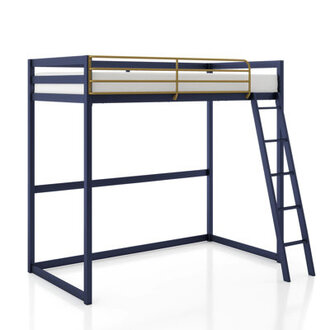 Audreena Metal Loft Bed