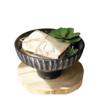 Palawan Black 7 Indoor Ceramic Table Vase