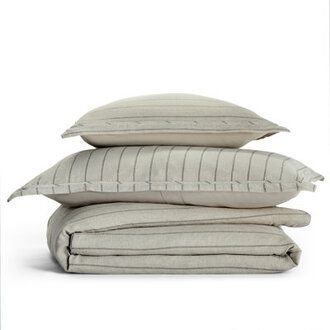 Keegan Belgian Flax Linen No Striped Sham Set