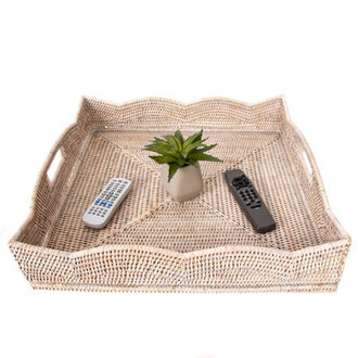 Landry Handmade Rattan Tray