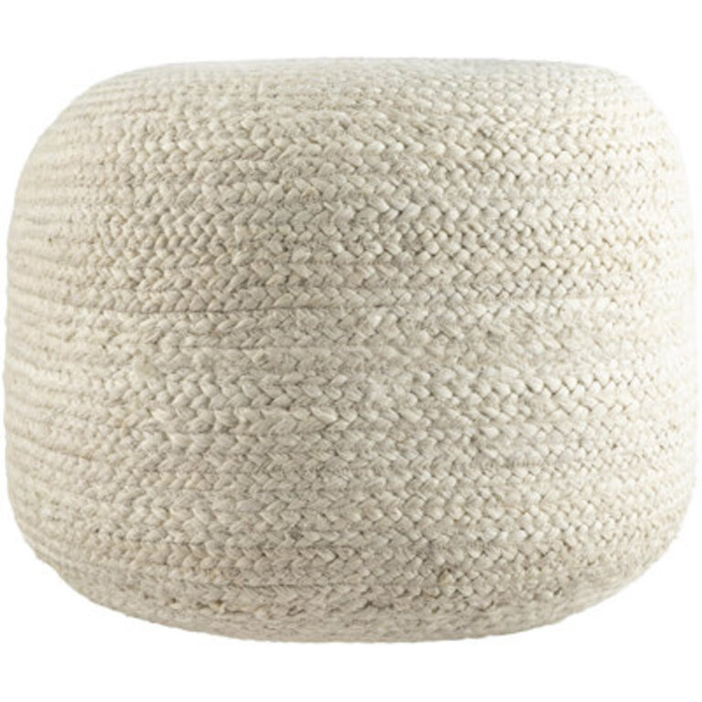 Bergholt Round Pouf Ottoman