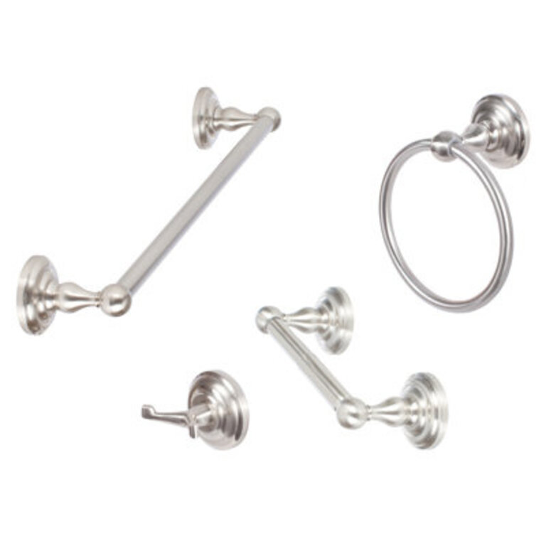 Boulder 4 - Piece Bathroom Hardware Set