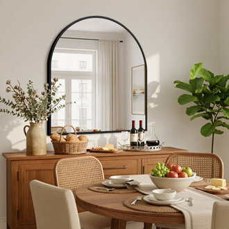 Aunalee Metal Flat Mirror