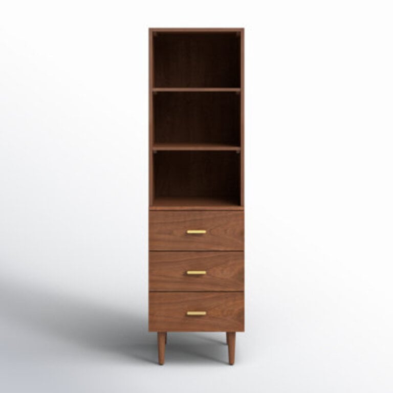 Dondi Solid Wood Linen Cabinet