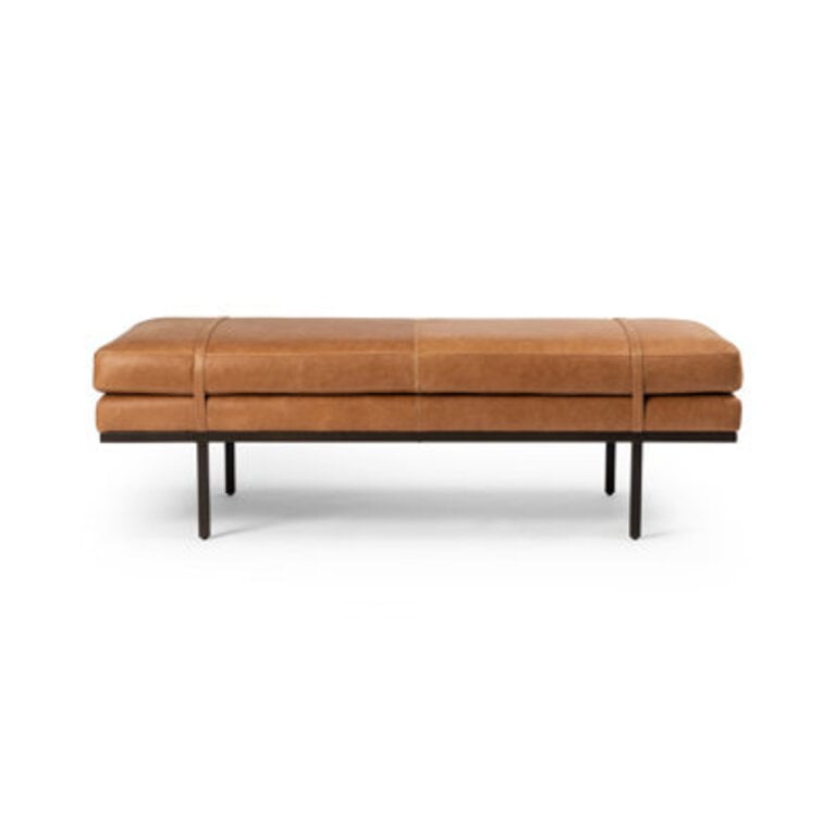 Booker Polyester Blend Upholstered Bench