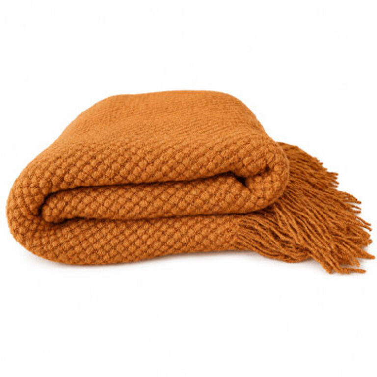 Knitted Throw Blanket