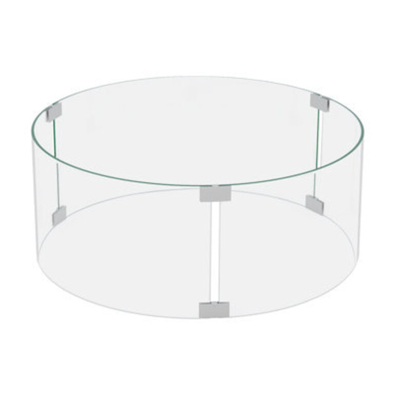 172 Round Glass Fire Pit Accessory