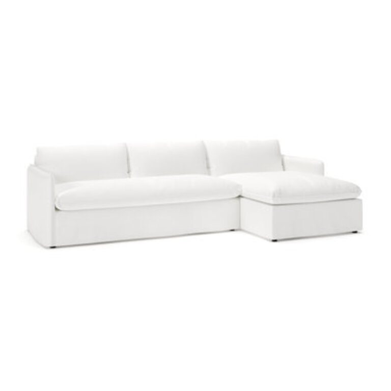 Bellatrix 2-Piece Slipcovered Sectional