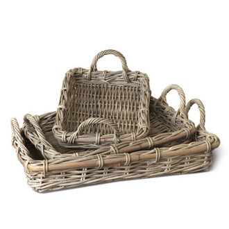 Corderick 3 Piece Serving Tray Set