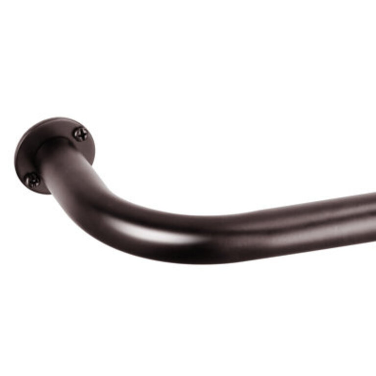 Aariel Steel Adjustable Single Curtain Rod
