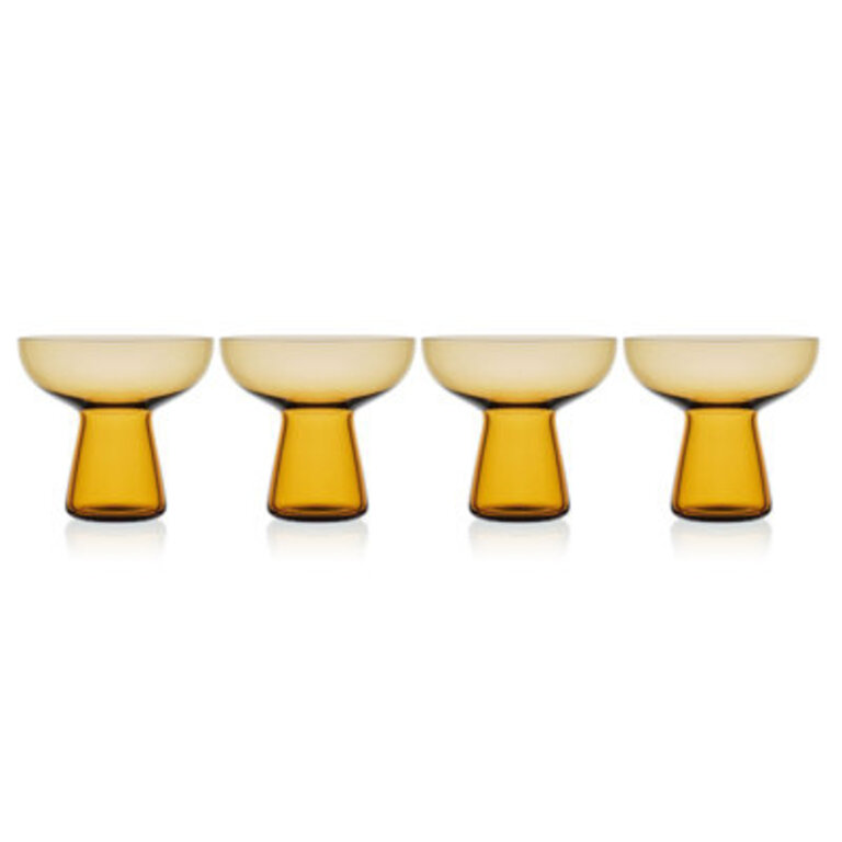 Set of 4 Mikasa Phoebe Margarita Glasses