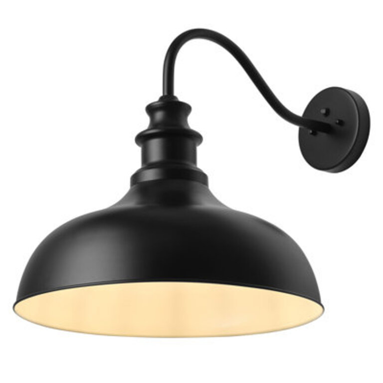 1-Light 1968 inch Oversize Classic Iron Metal Outdoor Wall Light