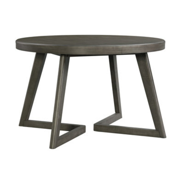 Enzo Ash Round Solid Wood Base Dining Table