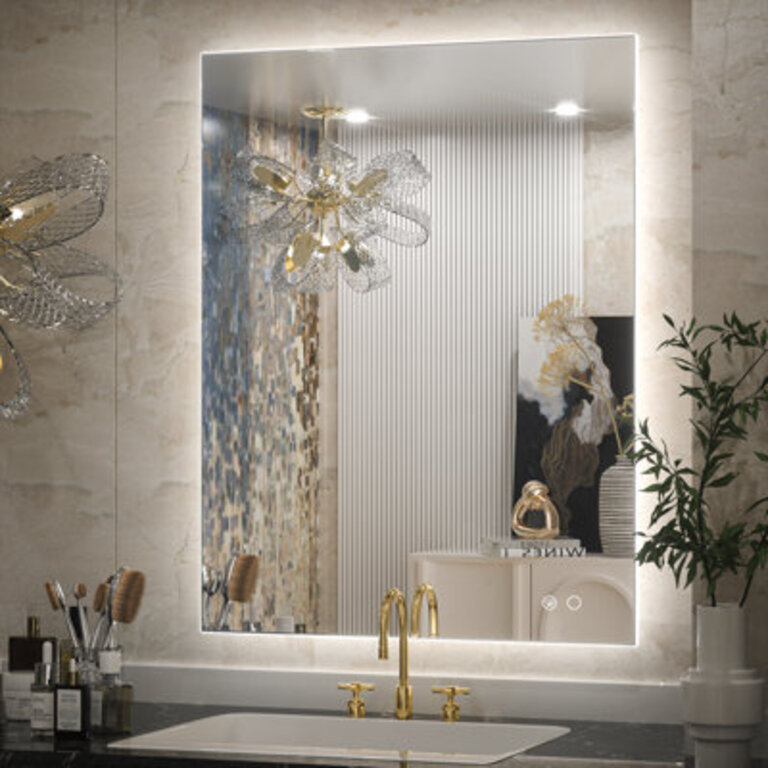 Adorna LED Backlit Vanity Wall Mirror