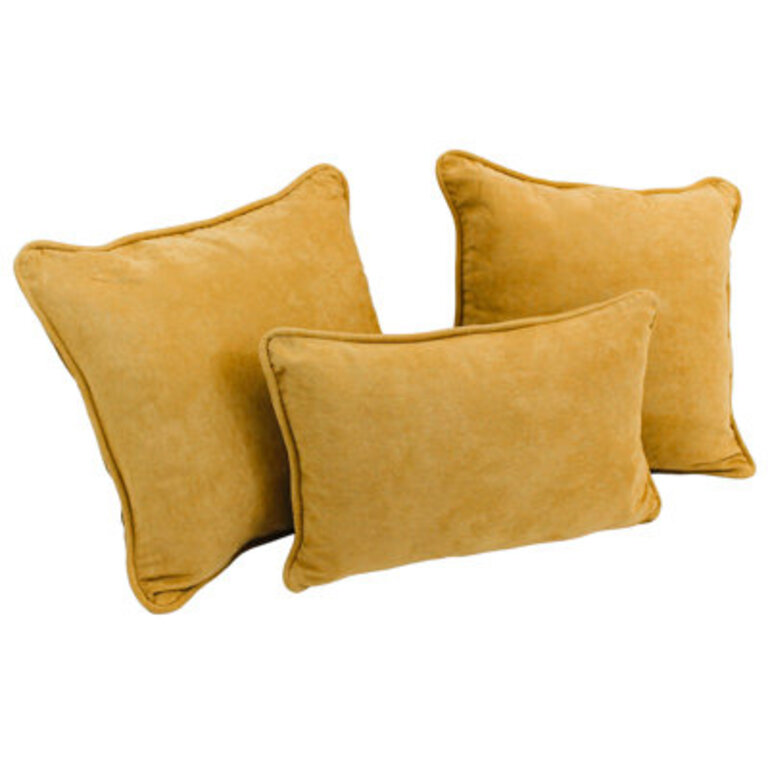 Ariatna Microsuede Reversible Throw Pillow