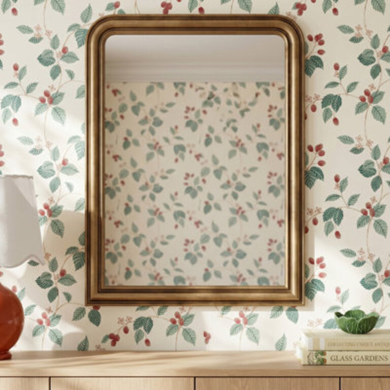 Sarla Wood Arch Mirror