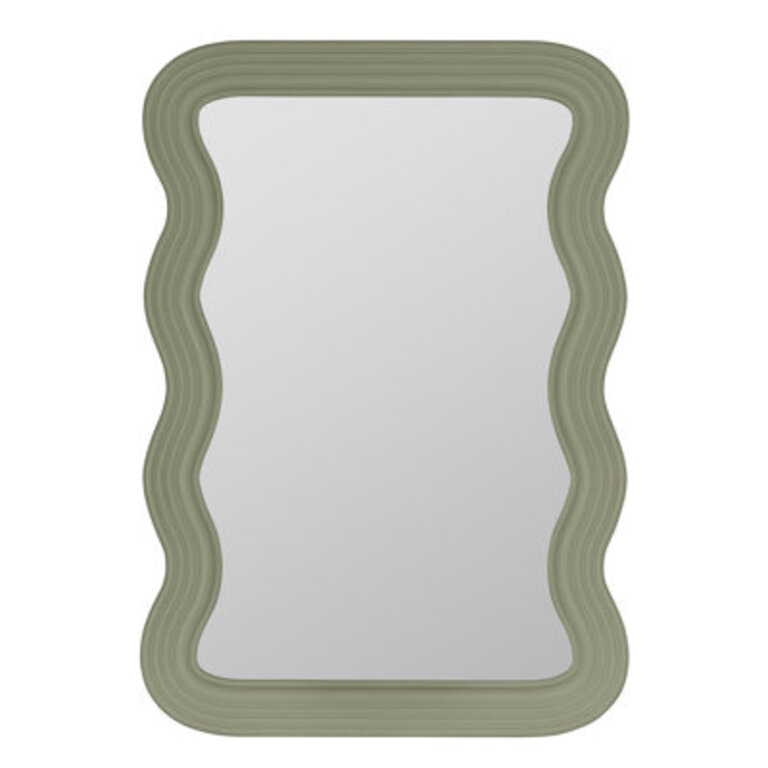 Axinia Wavy Manufactured Wood Accent Mirror
