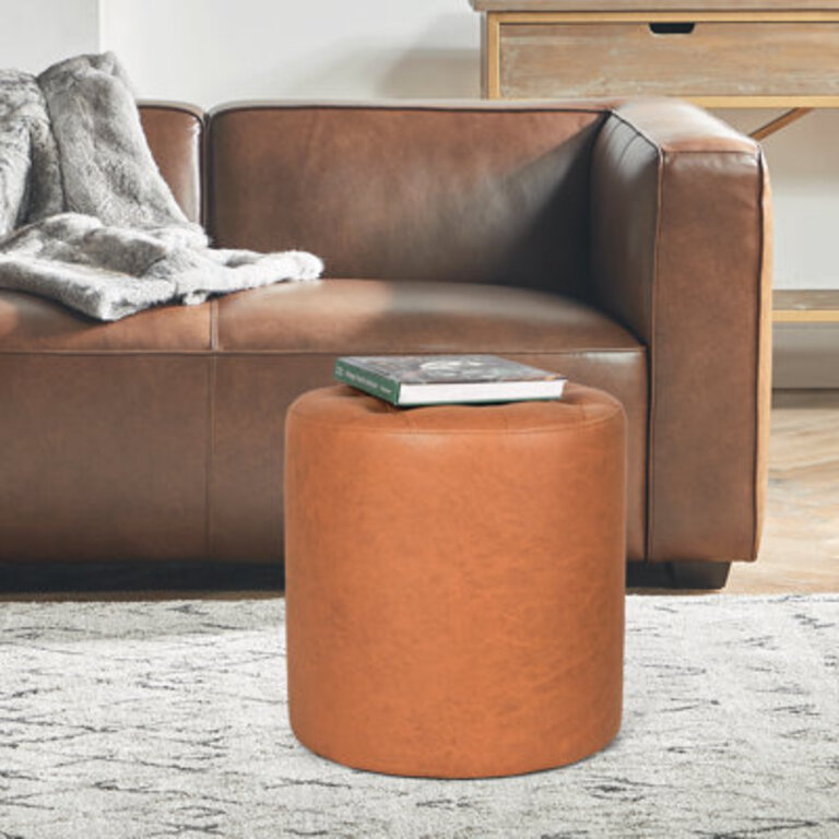 Rangi Tufted Round Standard Ottoman