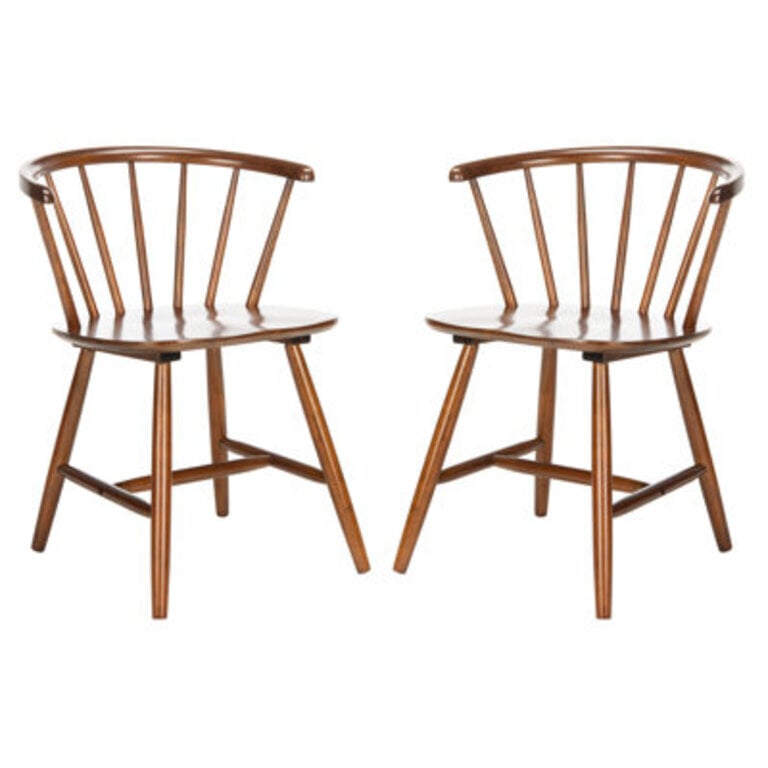 Set of 2 Sheffield Solid Wood Dining Chairs