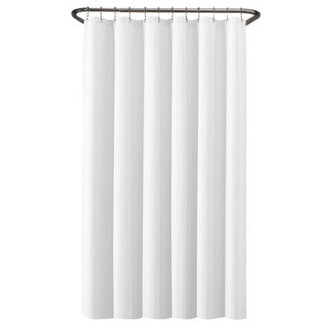 Sawicki Waterproof Fabric Shower Curtain Liner