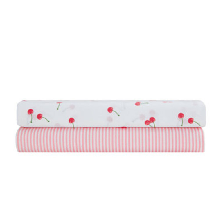 Poppy  Fritz Printed Percale Cotton Sheet Set