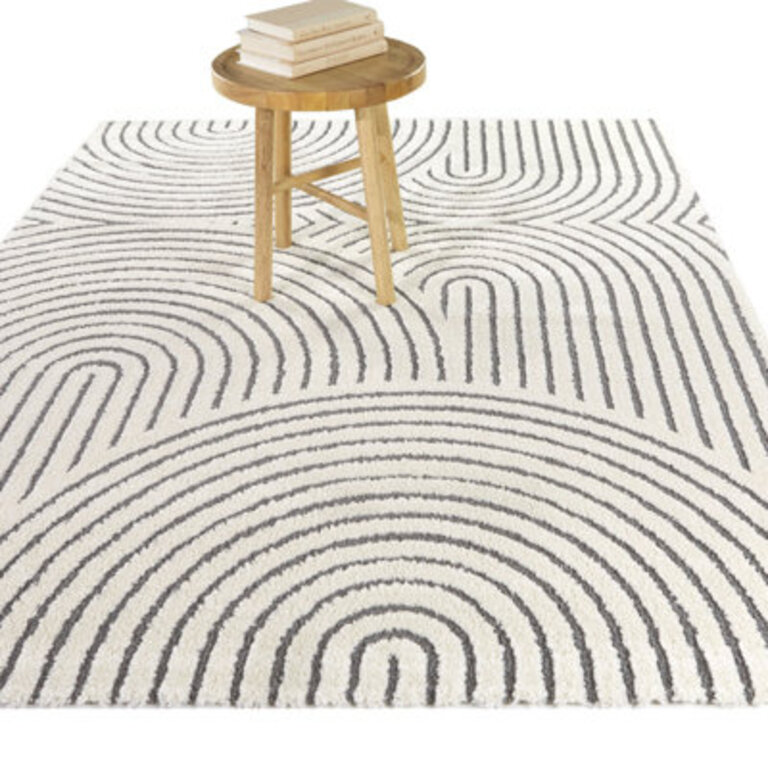 Barklay Geometric Machine Woven Rug