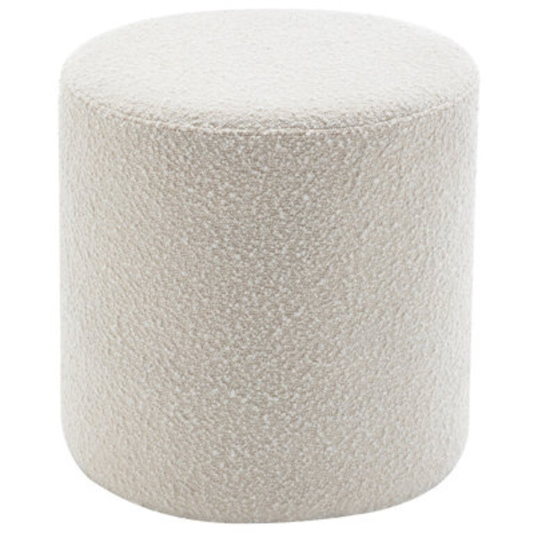 Brynnen 18 Wide Modern Round Upholstered Ottoman