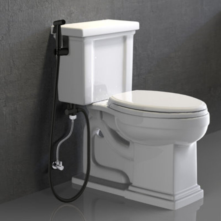 Round Hand Held Bidet with Faucet Handheld Bidet Sprayer for Toilet Handheld Bidet Toilet Sprayer