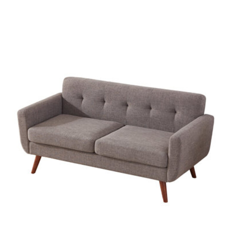 Jadier 66 Upholstered Loveseat Square Sofa