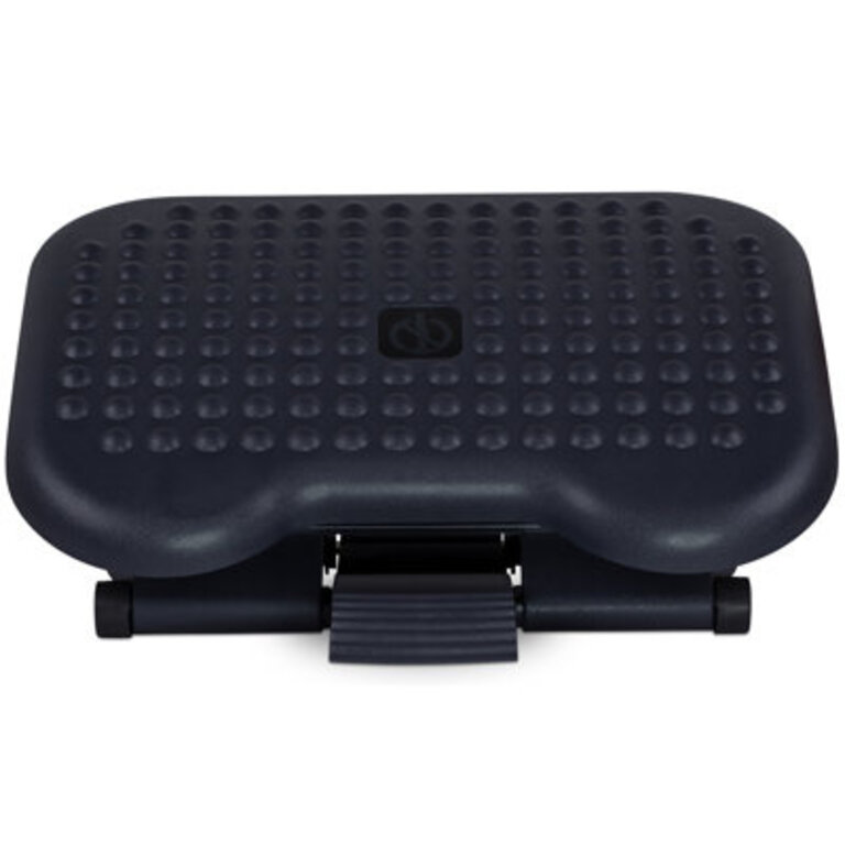 Mount-It Ergonomic Under Desk Footrest  Height Adjustable Office Footrest with 3 Height Levels