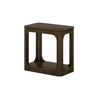 Zulai Solid Wood End Table