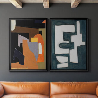 The Olive Press Rooom  2 - Pieces Painting Print