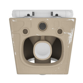 Hampton Elongated Wall Mount Toilet Wall Hung Toilet Bowl