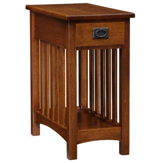 Mission Solid  Manufactured Wood Impeccable Side Table