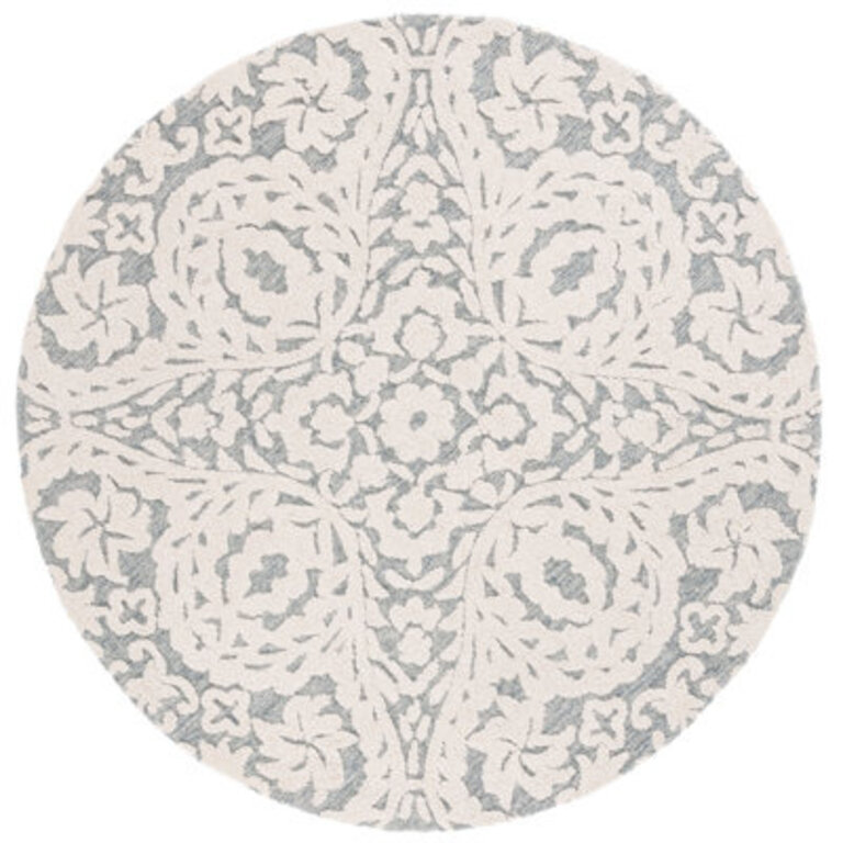 Alaxandra 477 Area Rug In Ivory  Grey