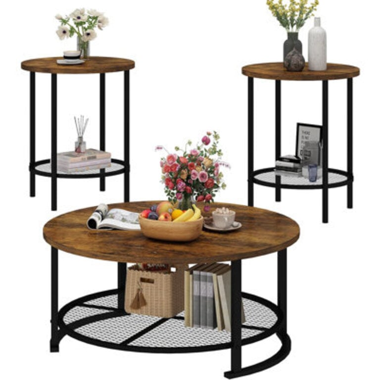 Brinnley 3 - Piece Living Room Table Set