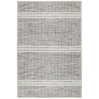 Malta Grey Machine Printed Washable Rug