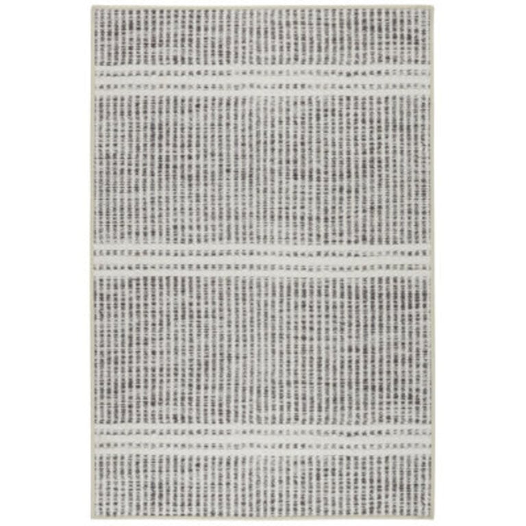 Malta Grey Machine Printed Washable Rug