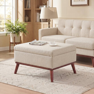 Jadier Upholstered Ottoman