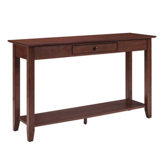 Carbin 48 Console Table with Shelf