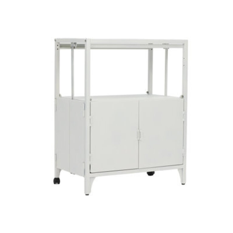 Folding Cabinet Metal Storage Cabinet With Wheels