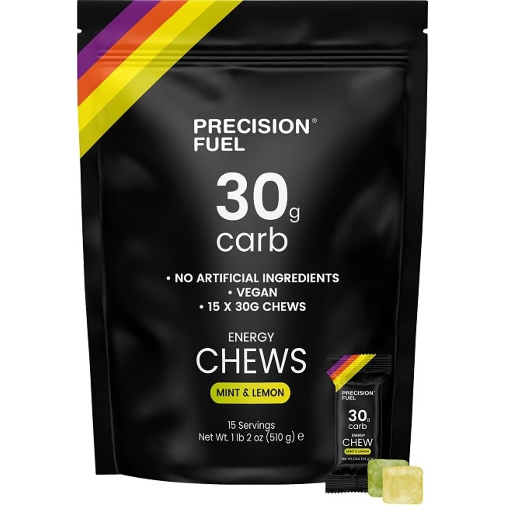 Precision Fuel & Hydration Precision Fuel PH 30 Chew Mint & Lemon, Bag of 15